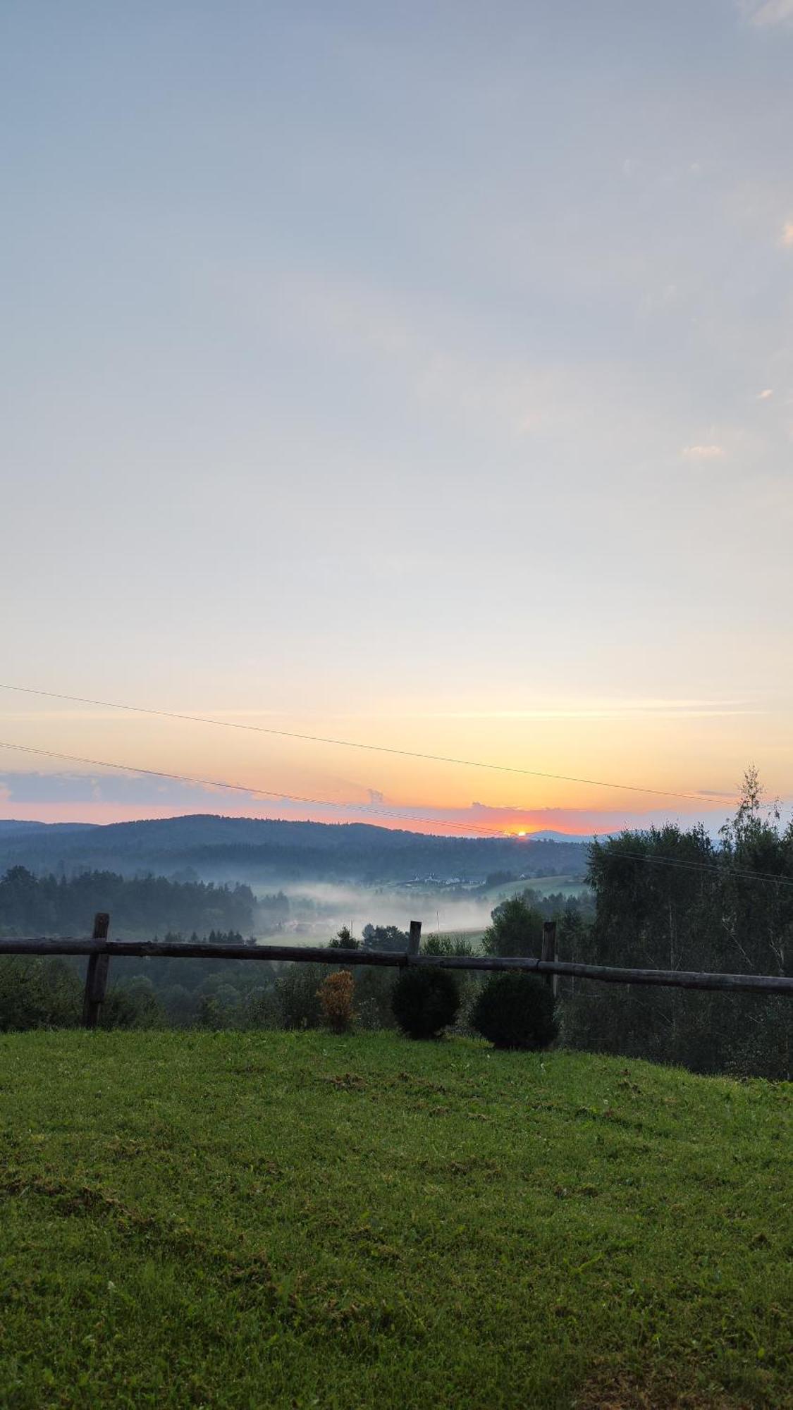 Вилла Widokowe Stodoly Bieszczady Леско Экстерьер фото